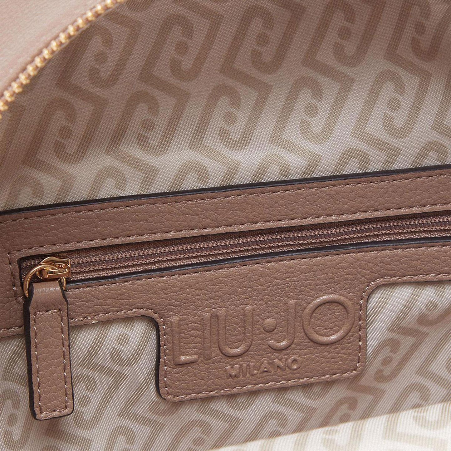 LIU JO Zaino medio con charm MOCHA 