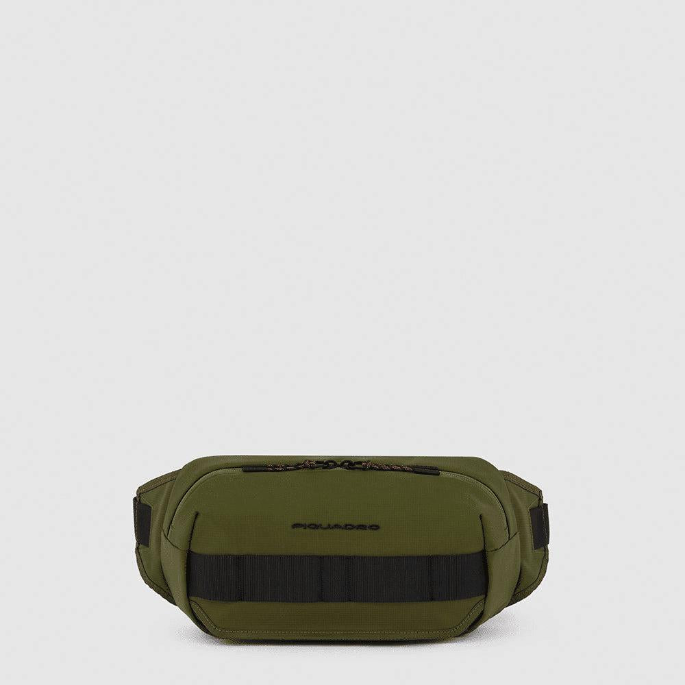 PIQUADRO Marsupio in tessuto riciclato Verde 