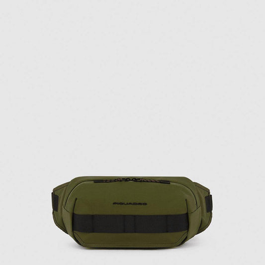 PIQUADRO Marsupio in tessuto riciclato Verde 