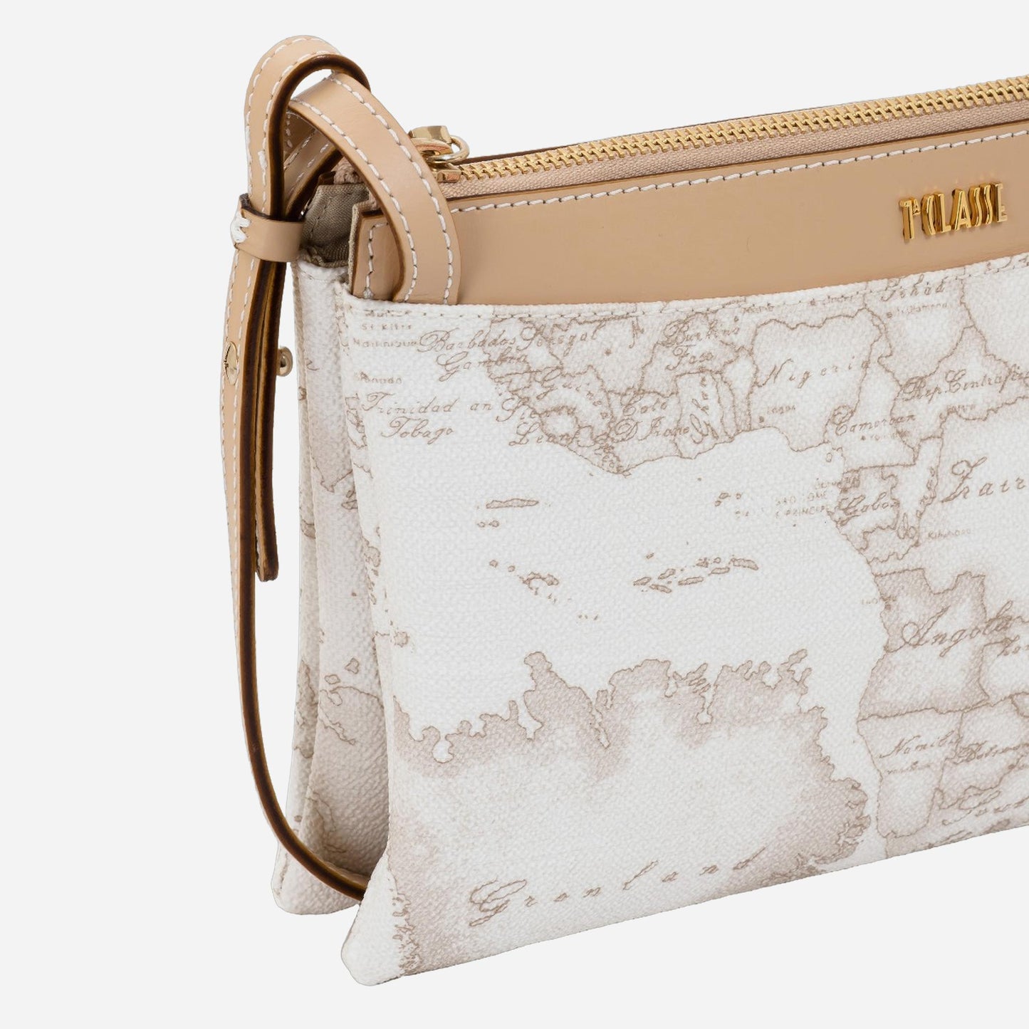 ALVIERO MARTINI Geo White borsa a tracolla media Geo White 