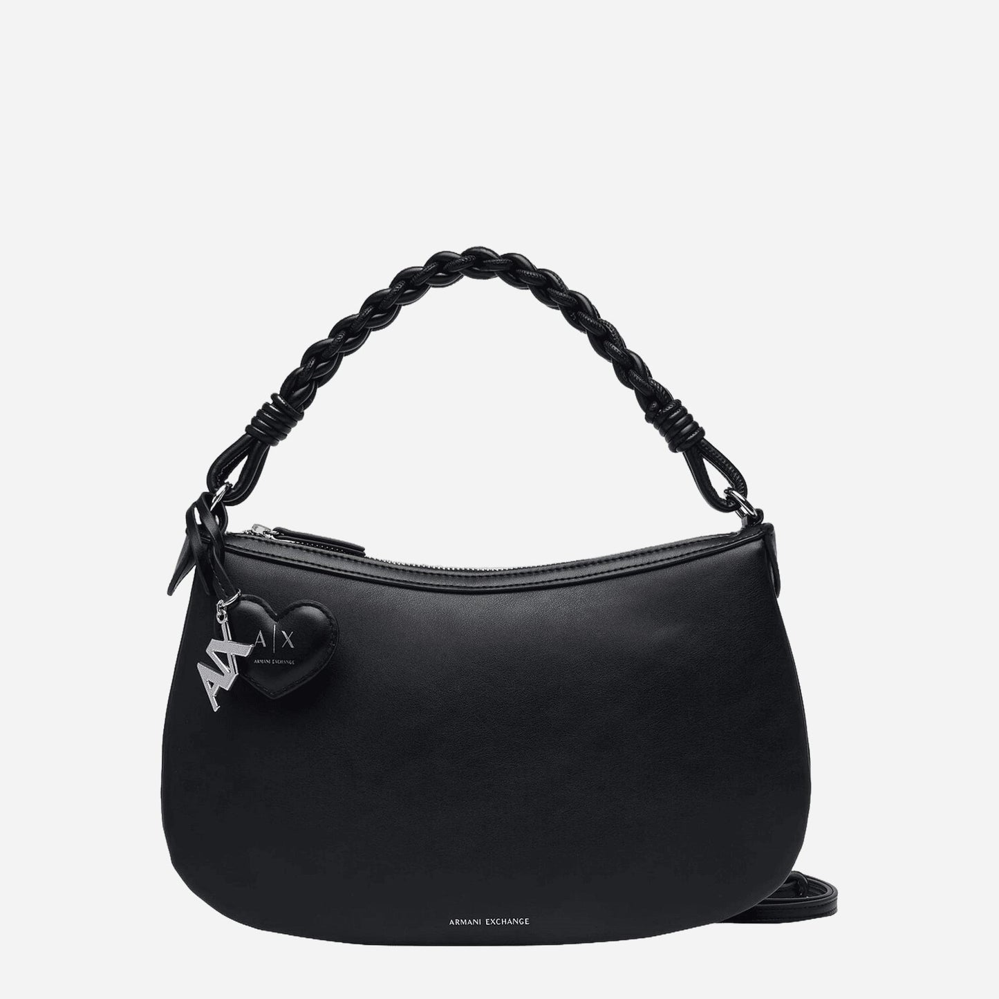ARMANI EXCHANGE Maya borsa a mano con tracolla BLACK 