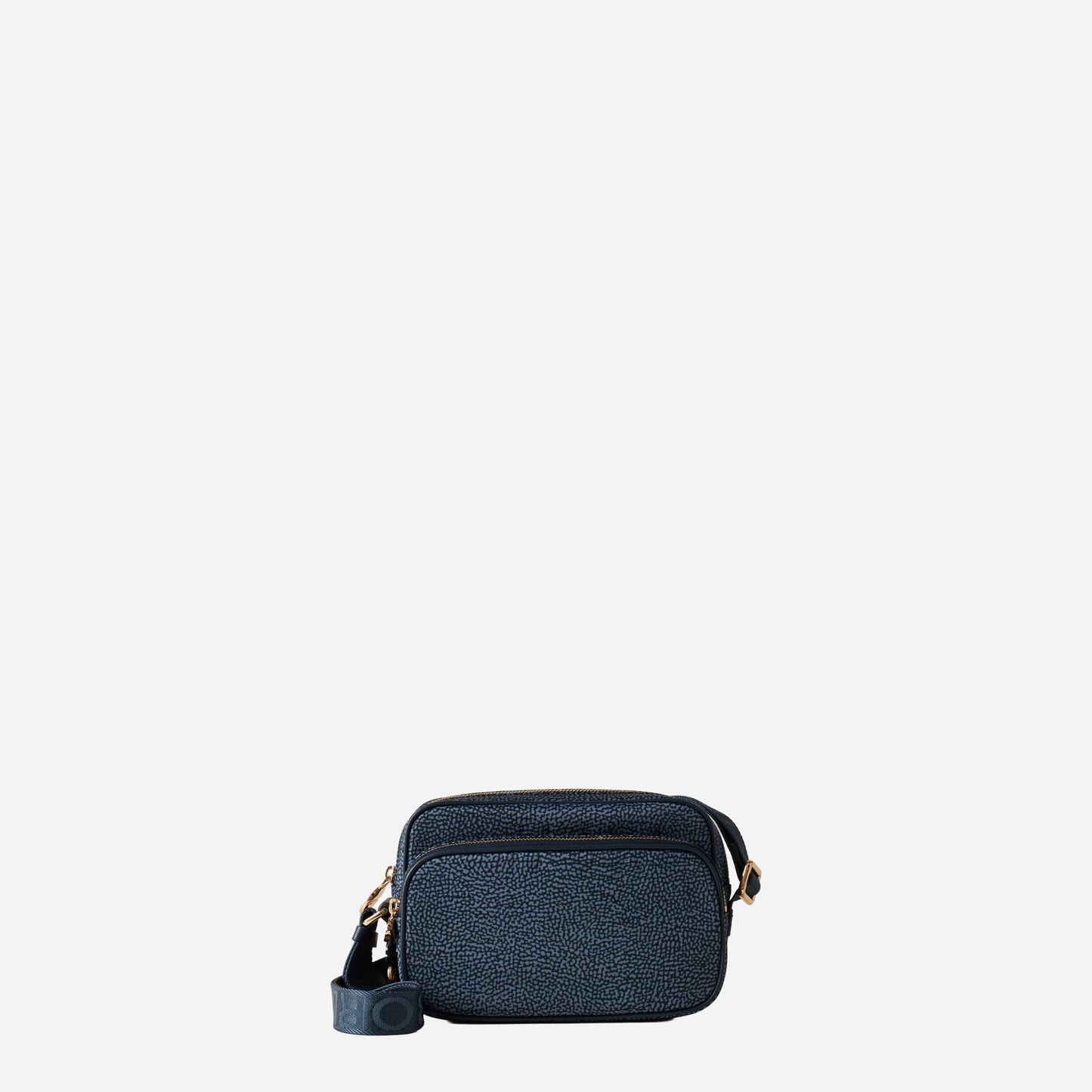 borbonese CAMERA CASE SMALL Blu lapis 