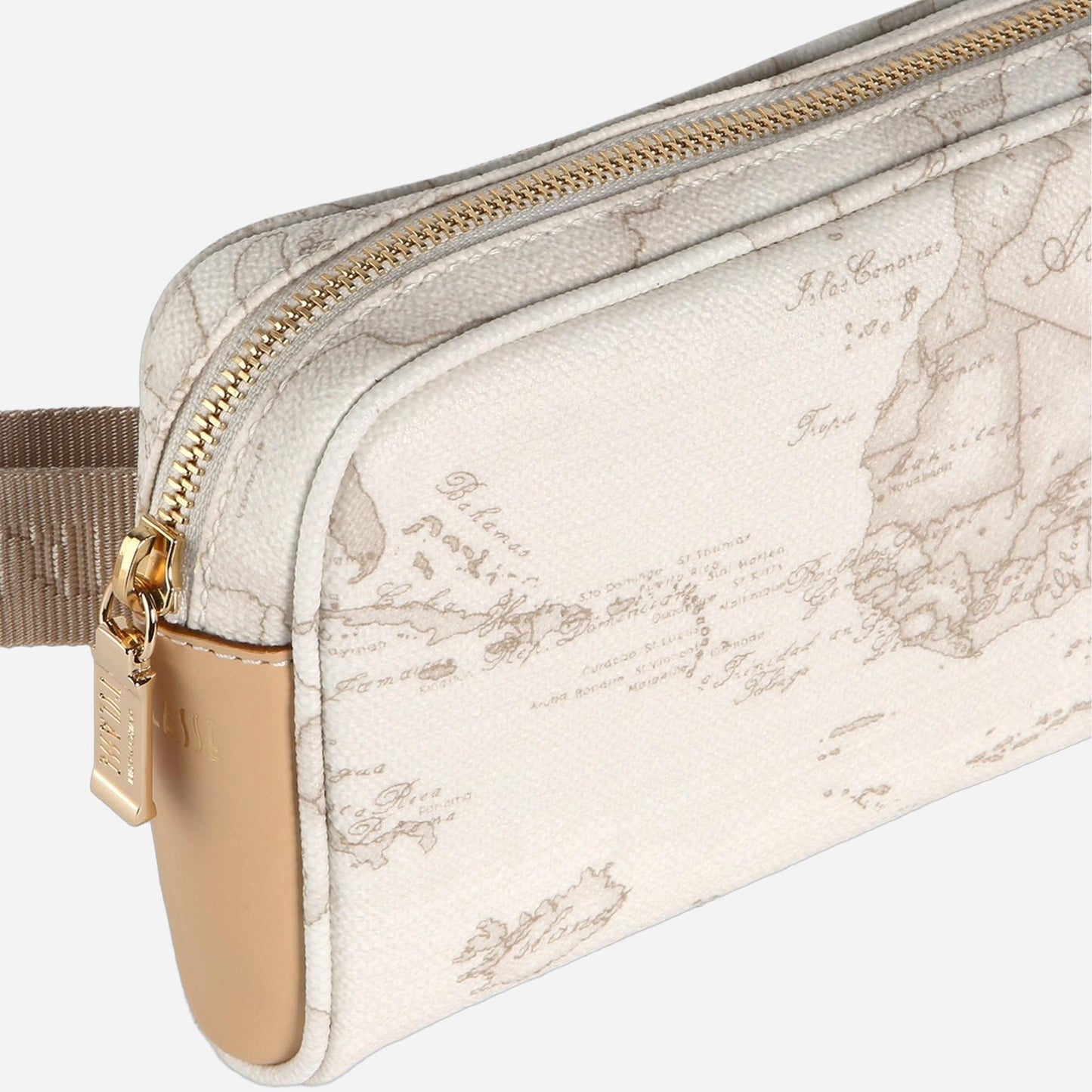 ALVIERO MARTINI Geo White Marsupio con cintura a nastro Geo White 