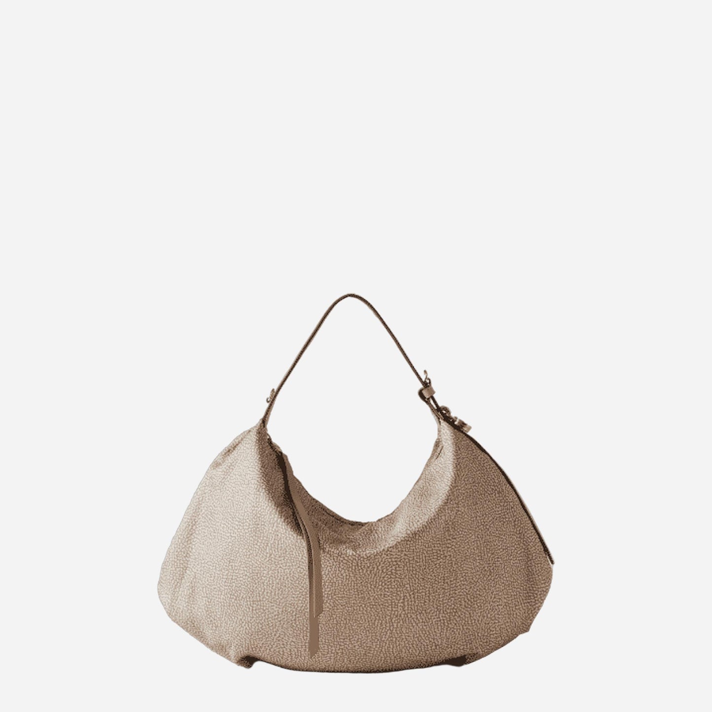 borbonese PRIVE BORSA HOBO MEDIUM Sabbia 