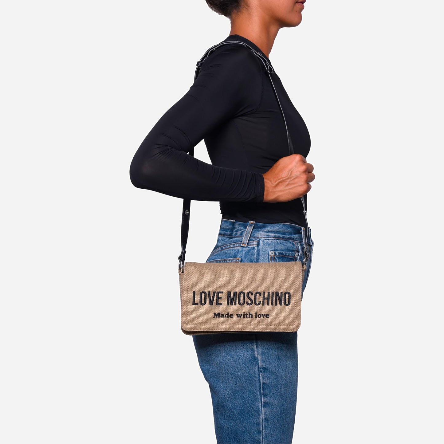 Love Moschino Moschino Tracolla Nero/oro 