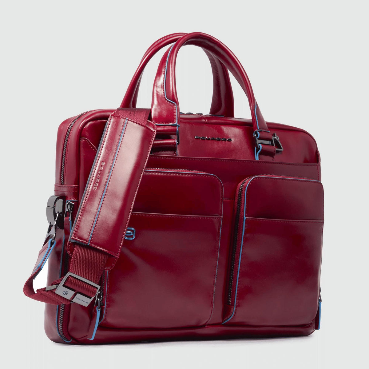 PIQUADRO Cartella sottile per computer e iPad®Pro 12,9" Rosso 