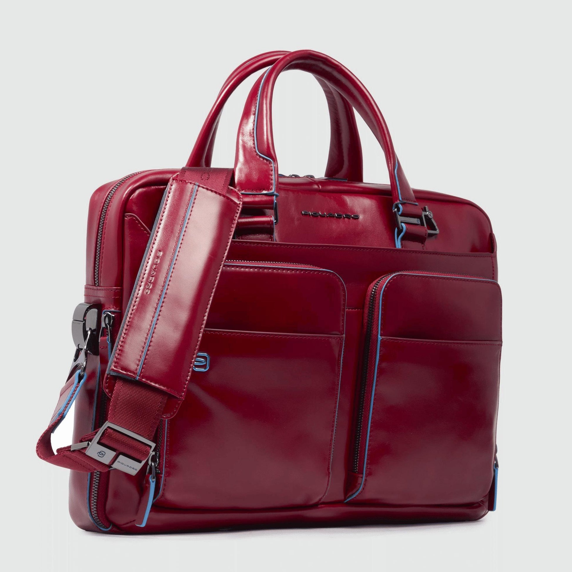 PIQUADRO Cartella sottile per computer e iPad®Pro 12,9" Rosso 