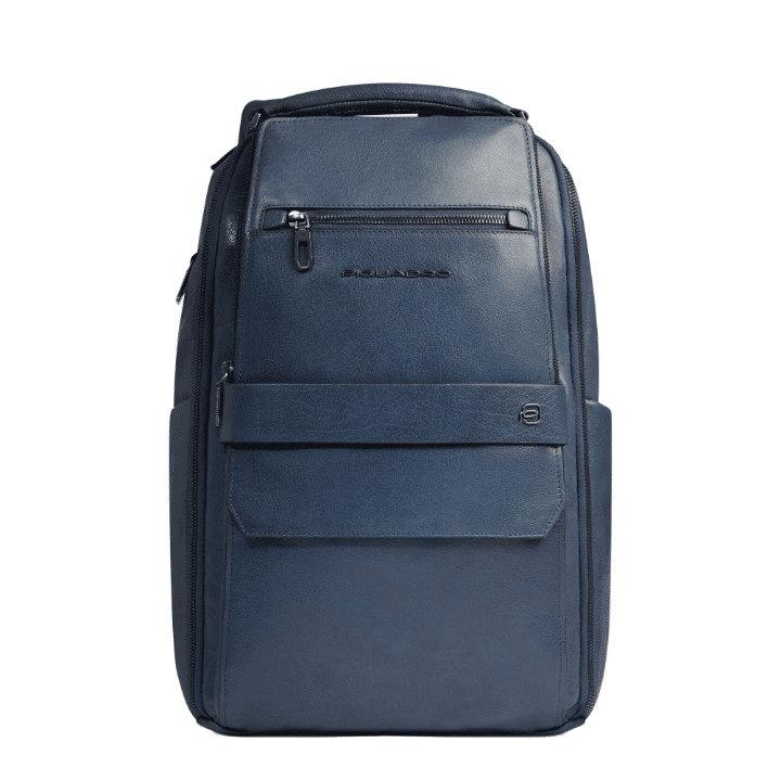 PIQUADRO Zaino porta PC 15,6'' in pelle Avio 