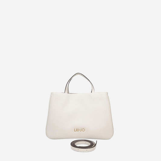 LIU JO Borsa Shopping bag CREAM 