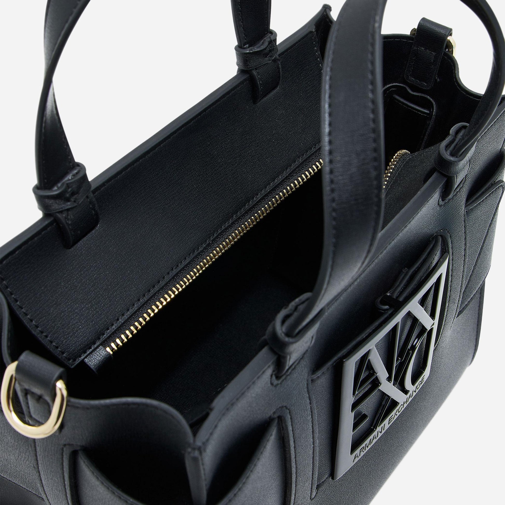 ARMANI EXCHANGE Borsa piccola a mano e a tracolla BLACK 