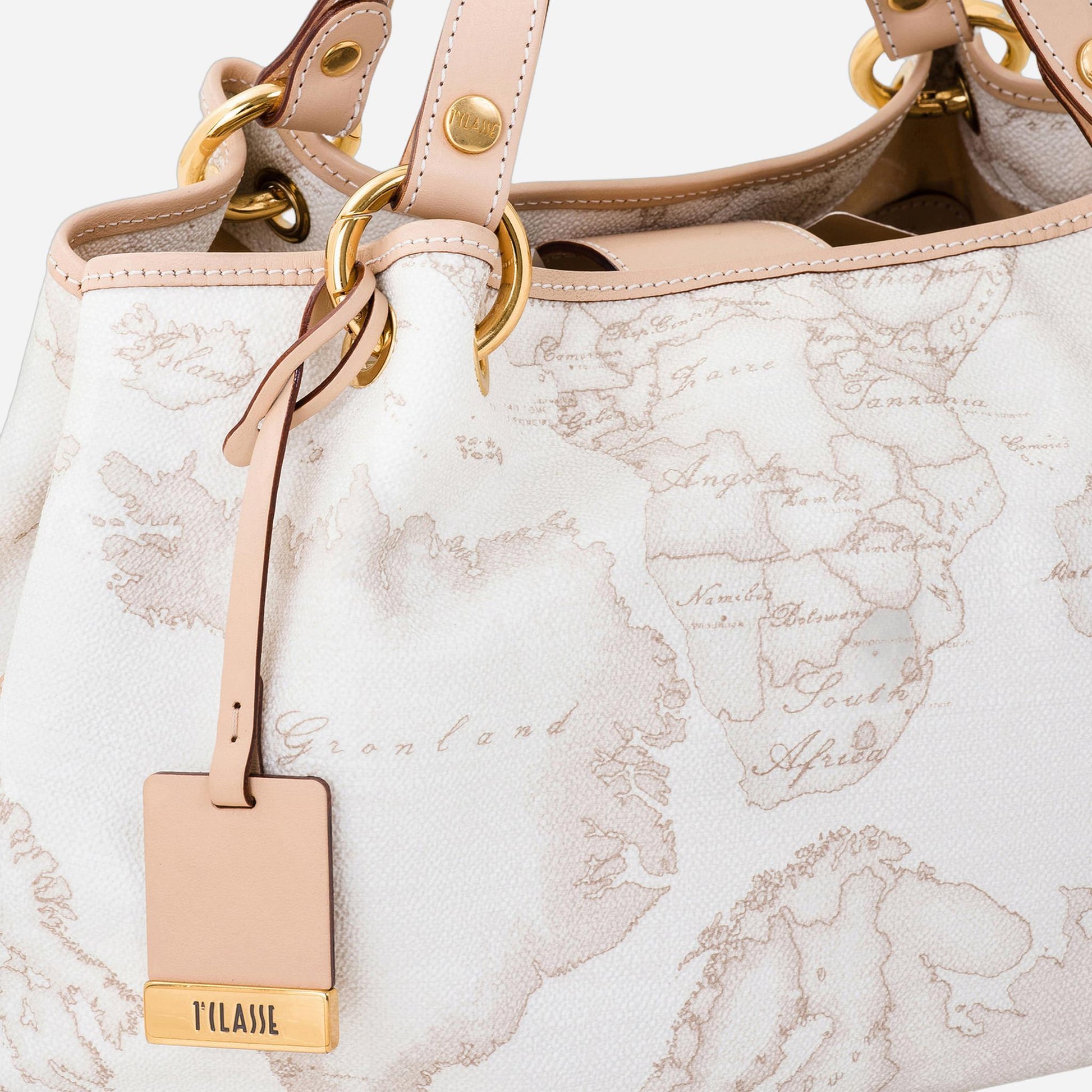 ALVIERO MARTINI Geo White Borsa media a mano Geo White 