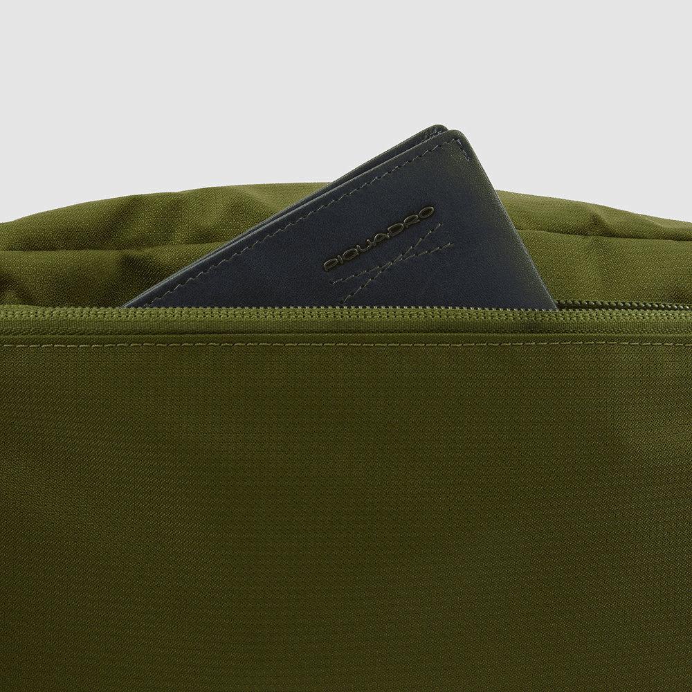 PIQUADRO Marsupio in tessuto riciclato Verde 