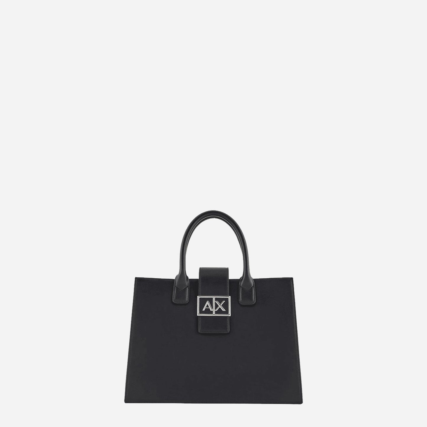 ARMANI EXCHANGE Jodie Tote Borsa a spalla con tracolla regolabile BLACK 