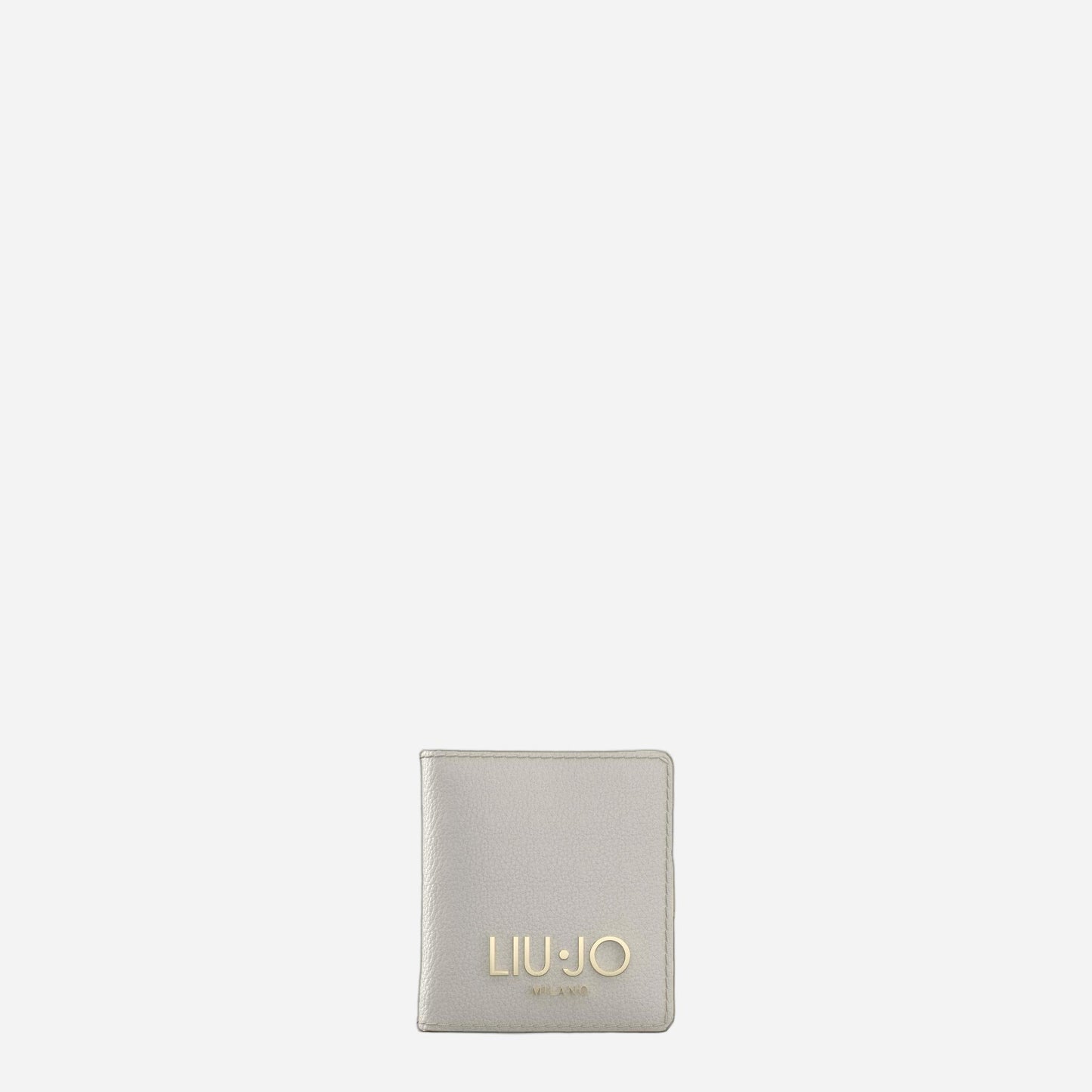 LIU JO Porta tessere con logo CREAM 