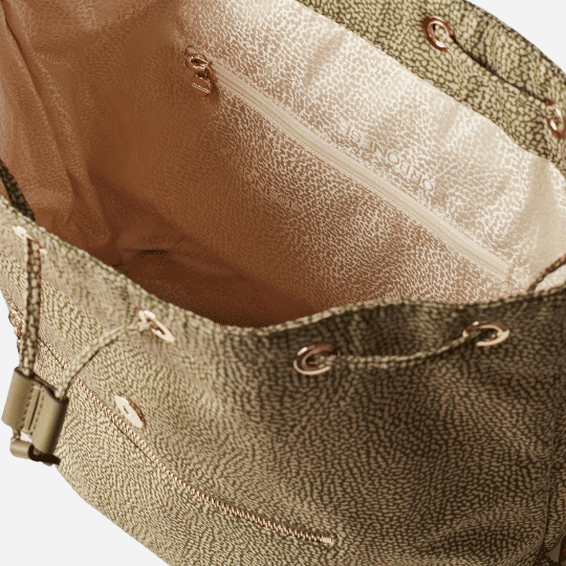 borbonese ZAINO ECO LINE MEDIUM Olive 