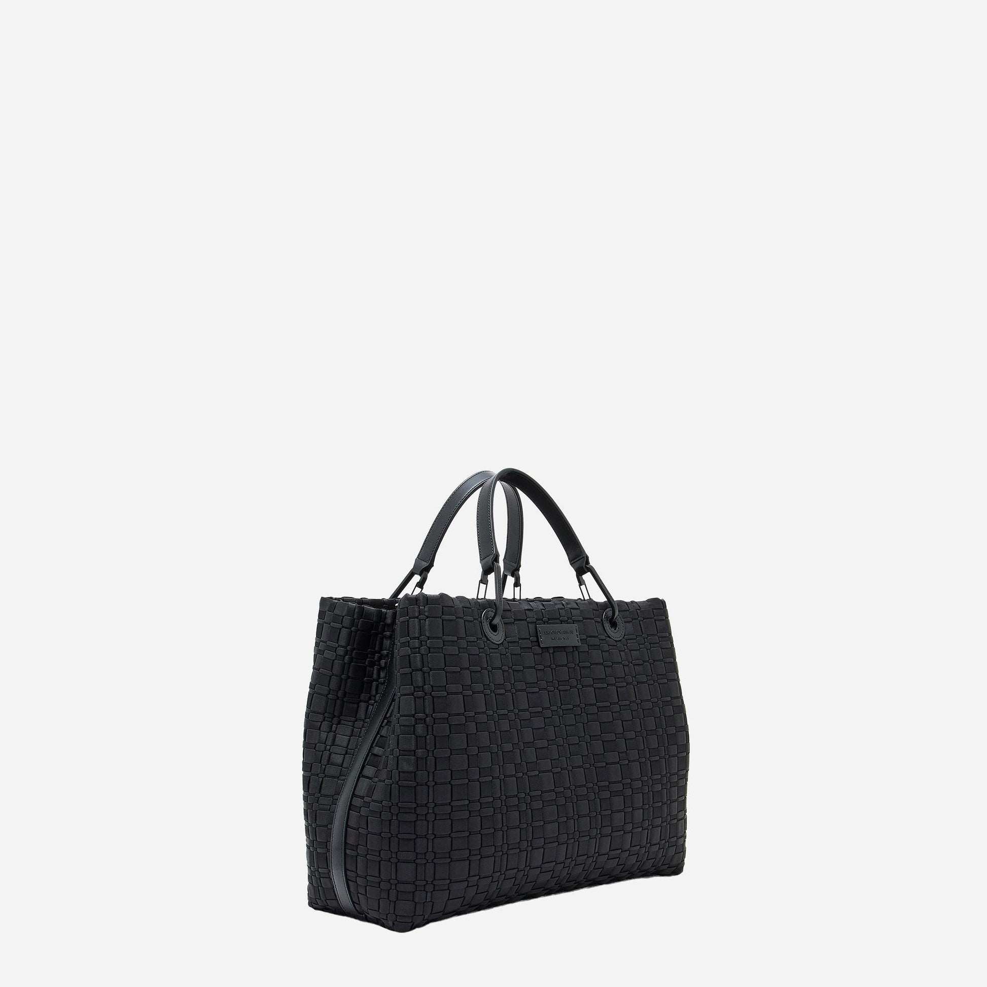 Emporio Armani SHOPPING BAG BLACK BEAUTY 
