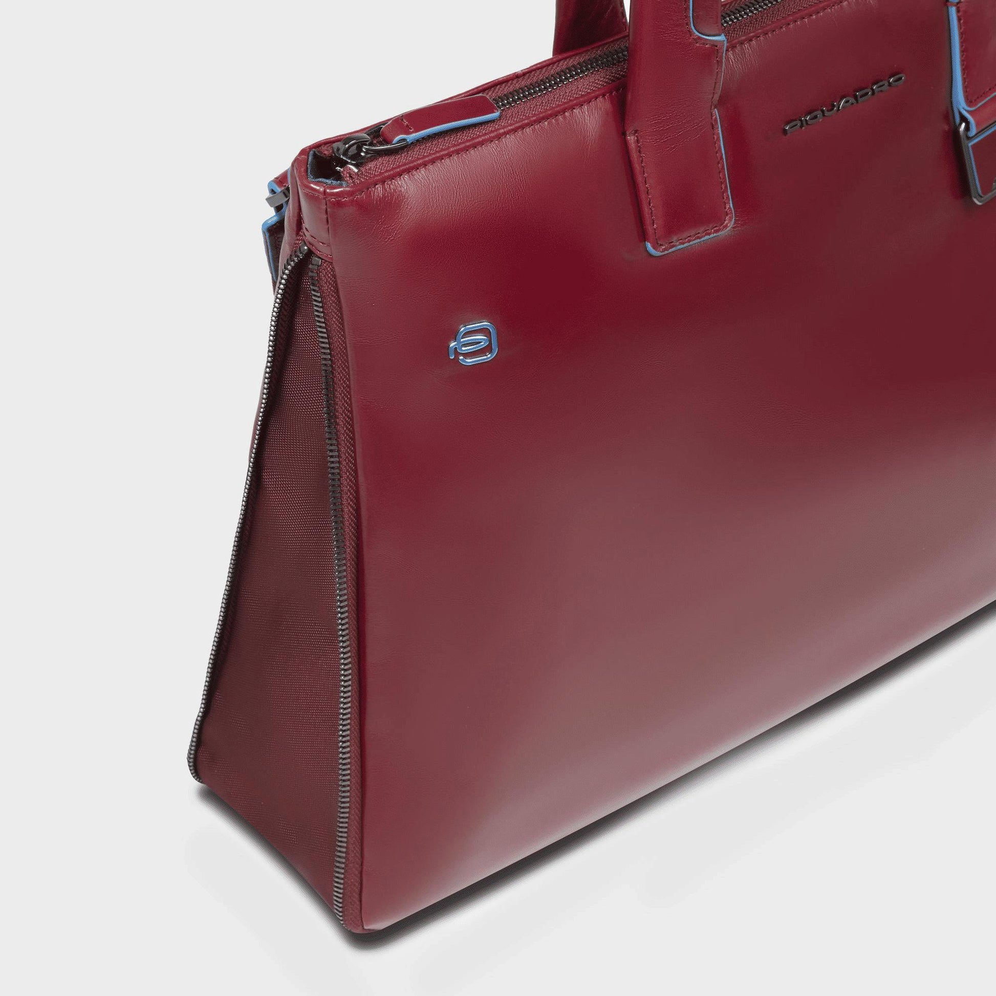 PIQUADRO Borsa sottile porta pc e porta iPad® in pelle Rosso 