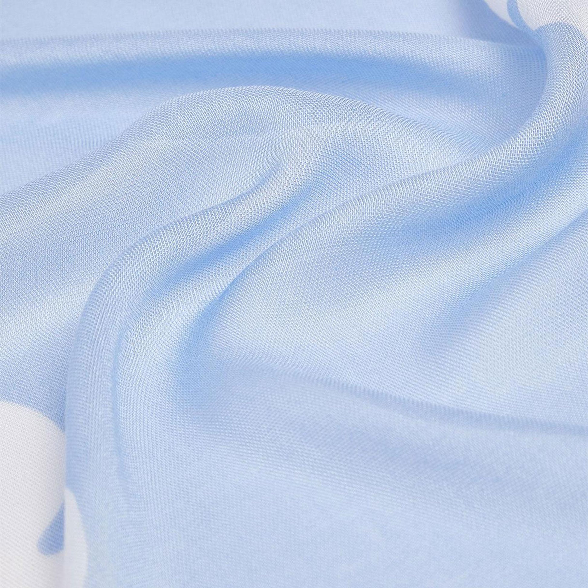 LIU JO Foulard grande con orchidea Bright blue wave 
