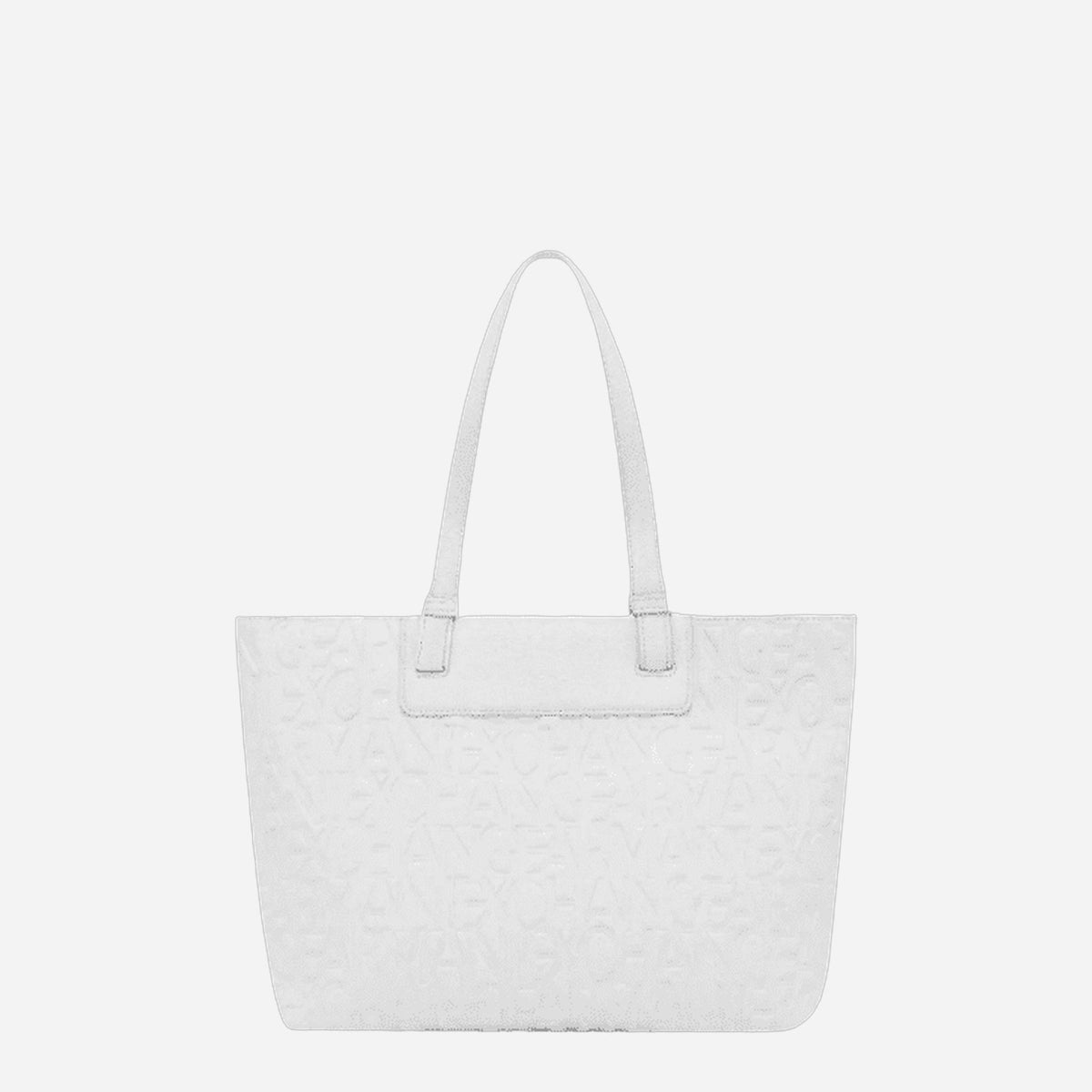 ARMANI EXCHANGE Shopper a spalla Off White 
