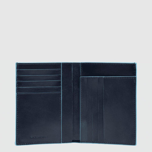 PIQUADRO Portafoglio verticale uomo Blu 