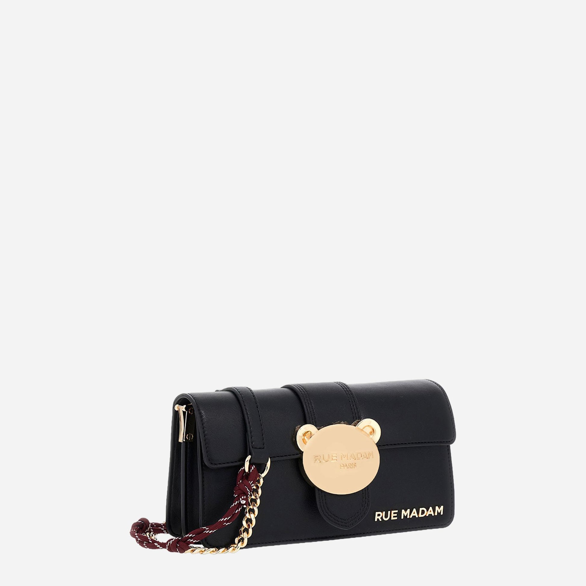 RUE MADAM TEDDY IT-BAG SOFT BLACK 