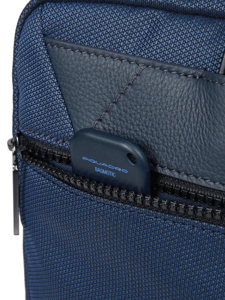PIQUADRO Cartella fast-check a due manici porta PC Blu 