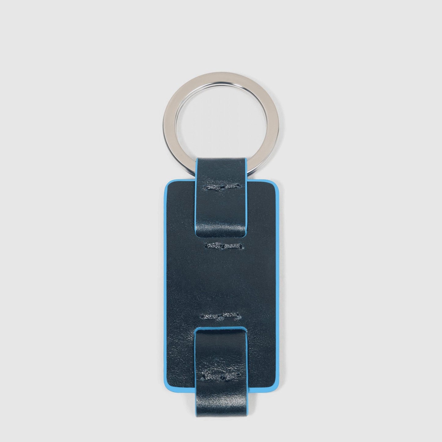 PIQUADRO Portachiavi in pelle BLU2 