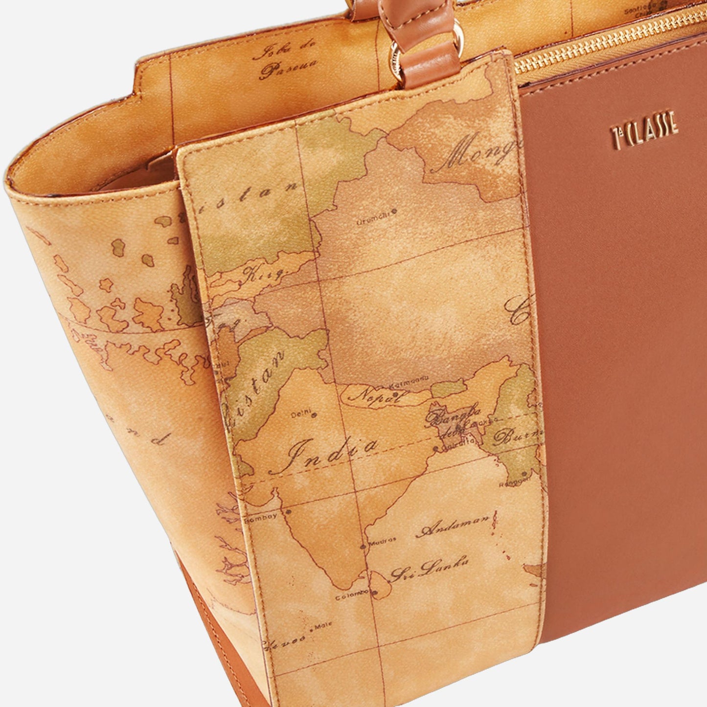 ALVIERO MARTINI Geo Classic Borsa shopping con banda centrale Geo Classic 