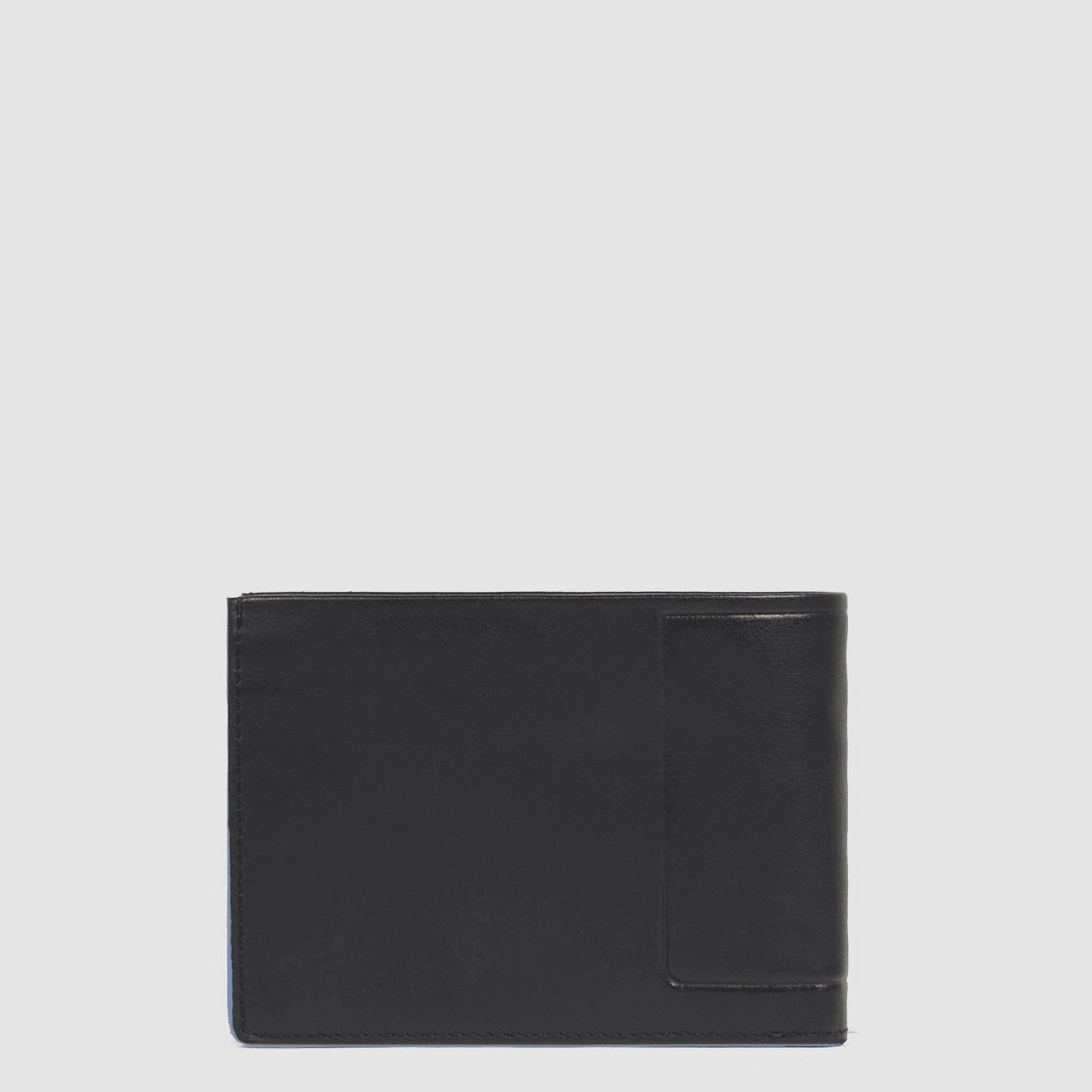 PIQUADRO Portafogli uomo in pelle con portamonete Nero 