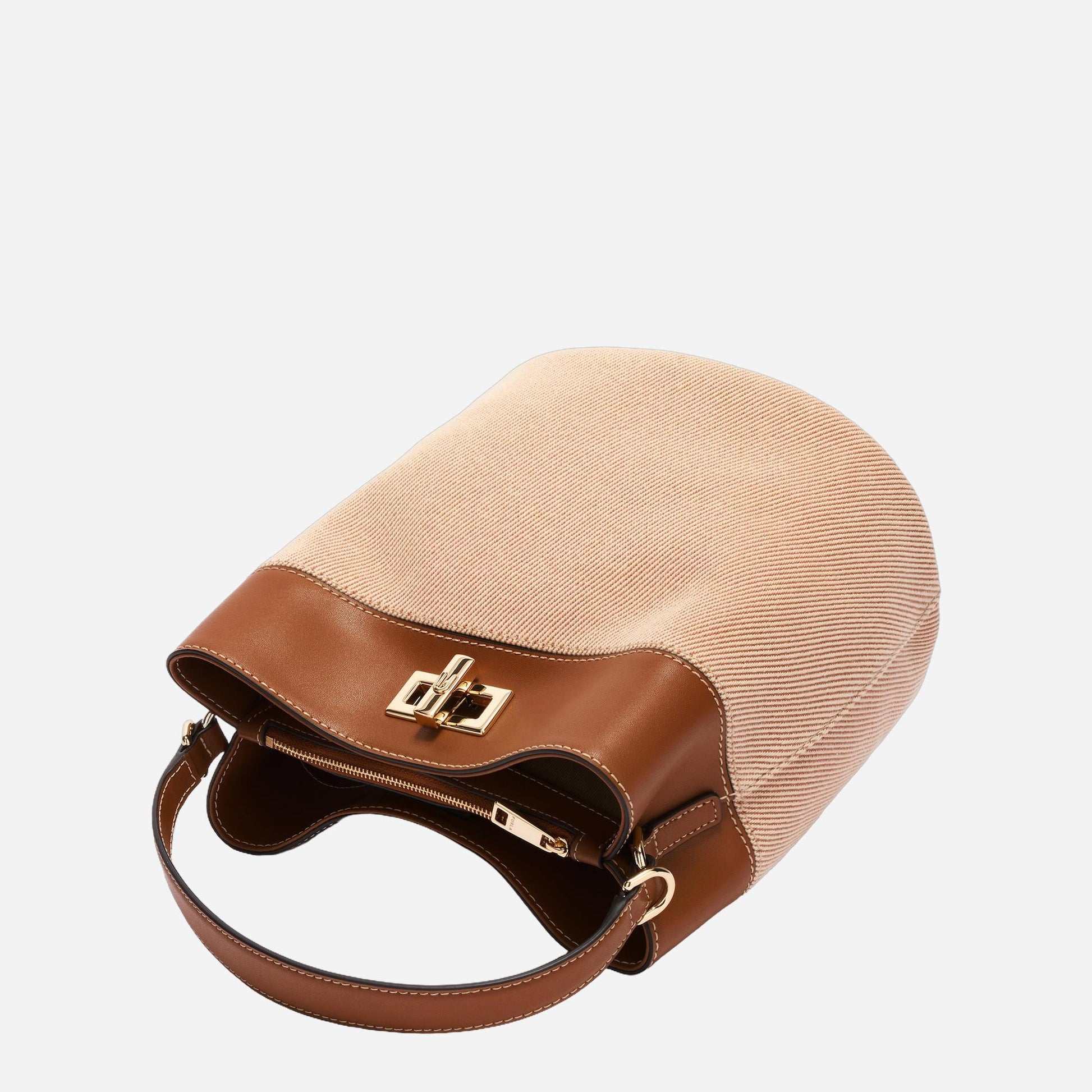 FURLA Furla Amelia Borsa A Secchiello Small TONI COGNAC 