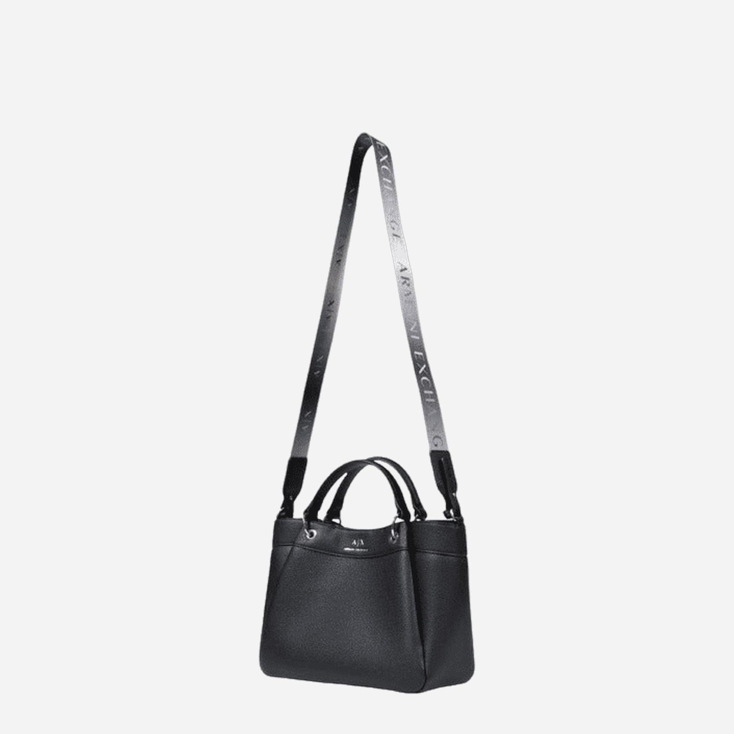 ARMANI EXCHANGE Borsa media a mano a tracolla BLACK 