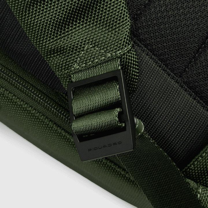 PIQUADRO Zaino porta PC15,6'' Verde 