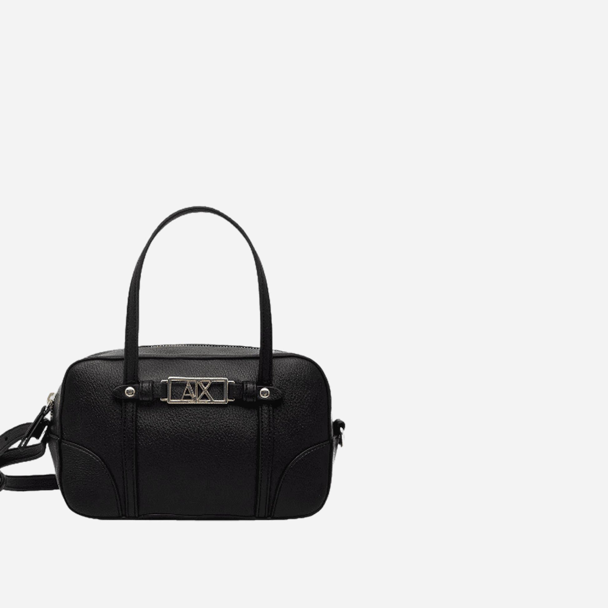 ARMANI EXCHANGE Borsa bauletto piccola a mano SLAINE CLAY 