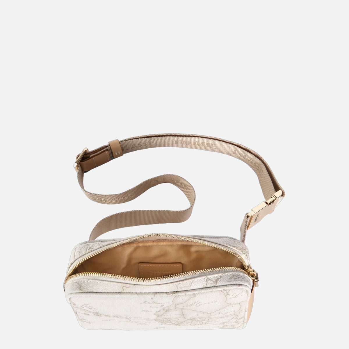 ALVIERO MARTINI Geo White Marsupio con cintura a nastro Geo White 