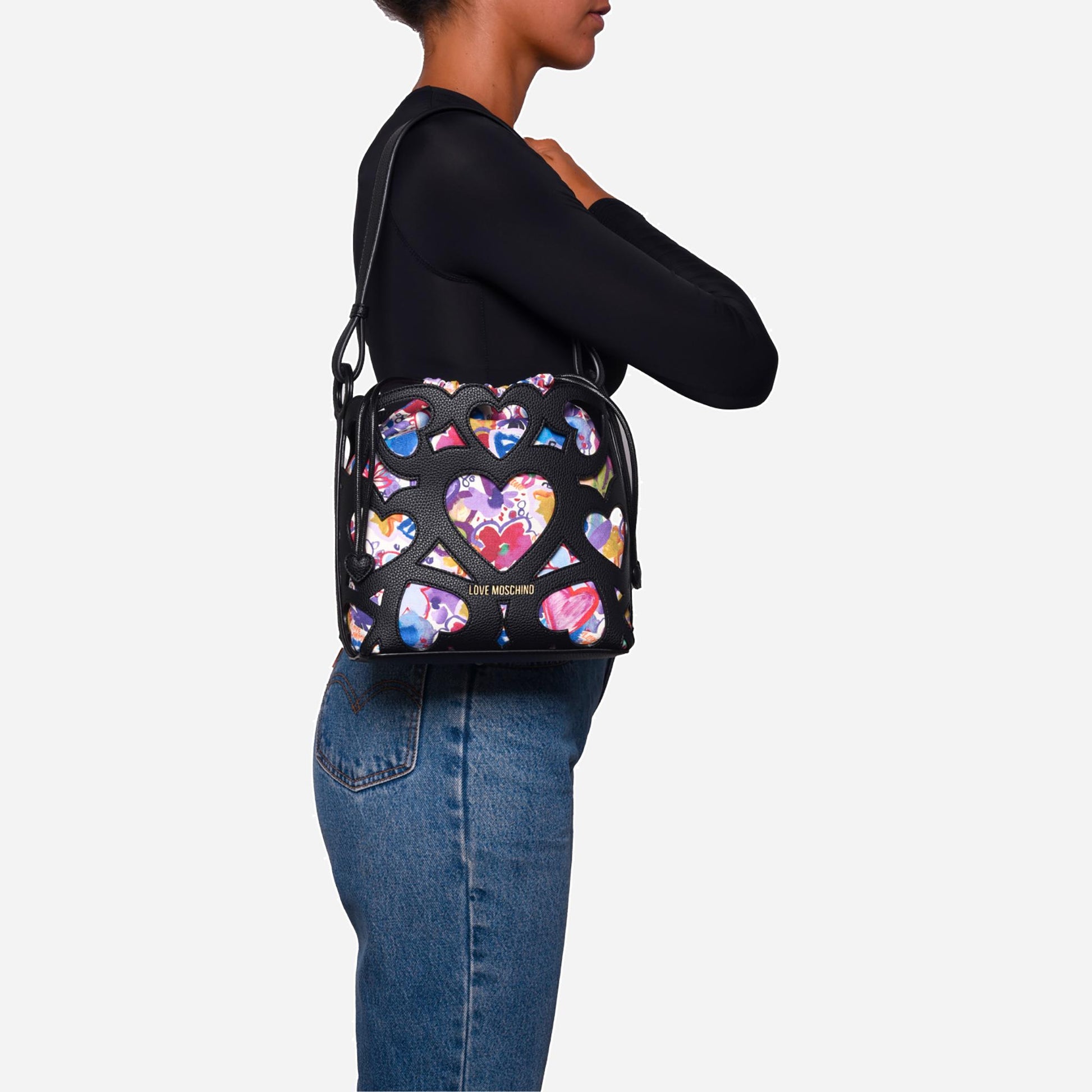 Love Moschino Moschino Secchiello NERO/MULTICOLOR 