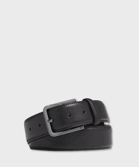 PIQUADRO Cintura uomo in pelle Nero 