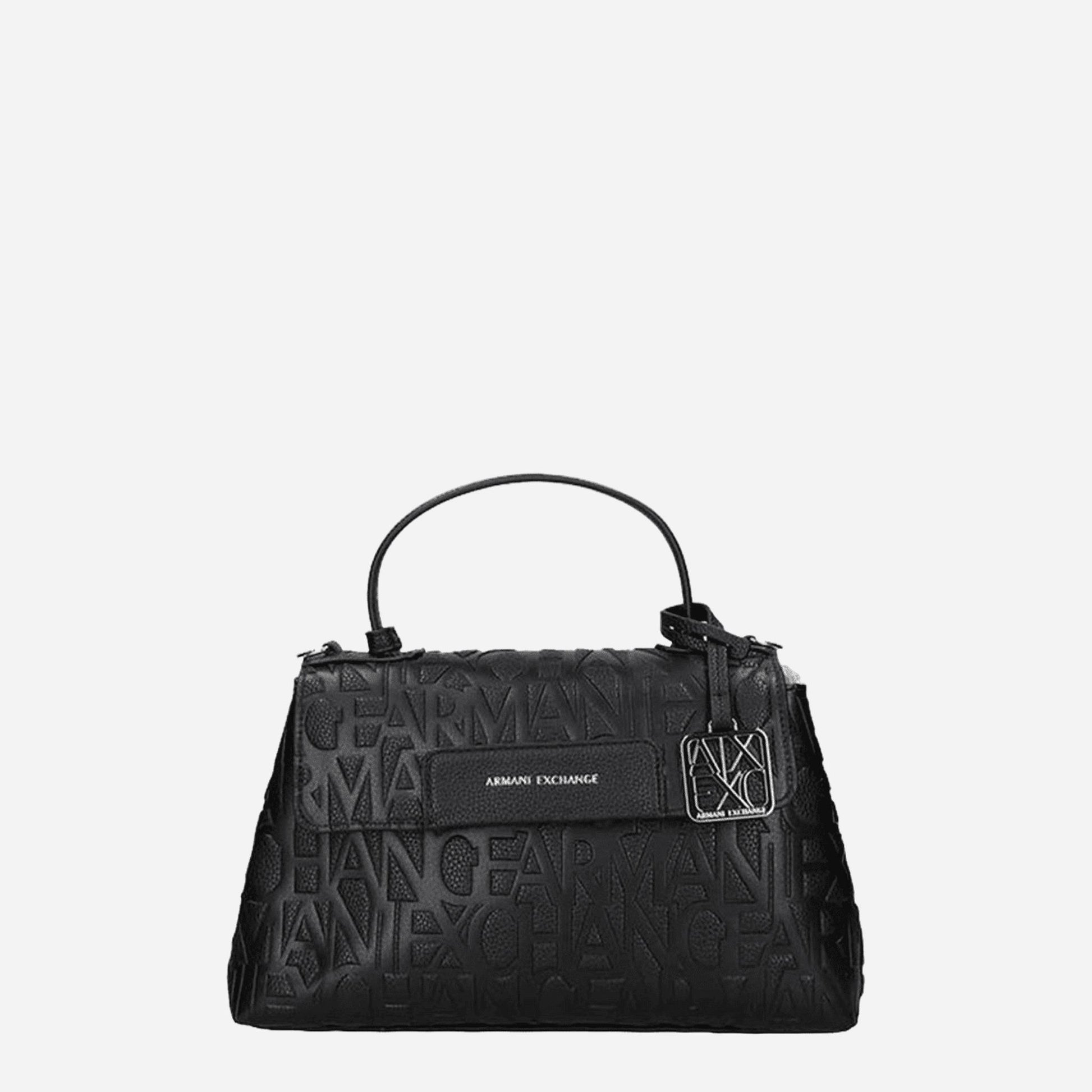 ARMANI EXCHANGE Top Handle con tracolla BLACK 