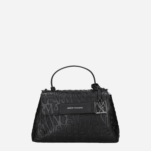 ARMANI EXCHANGE Top Handle con tracolla BLACK 