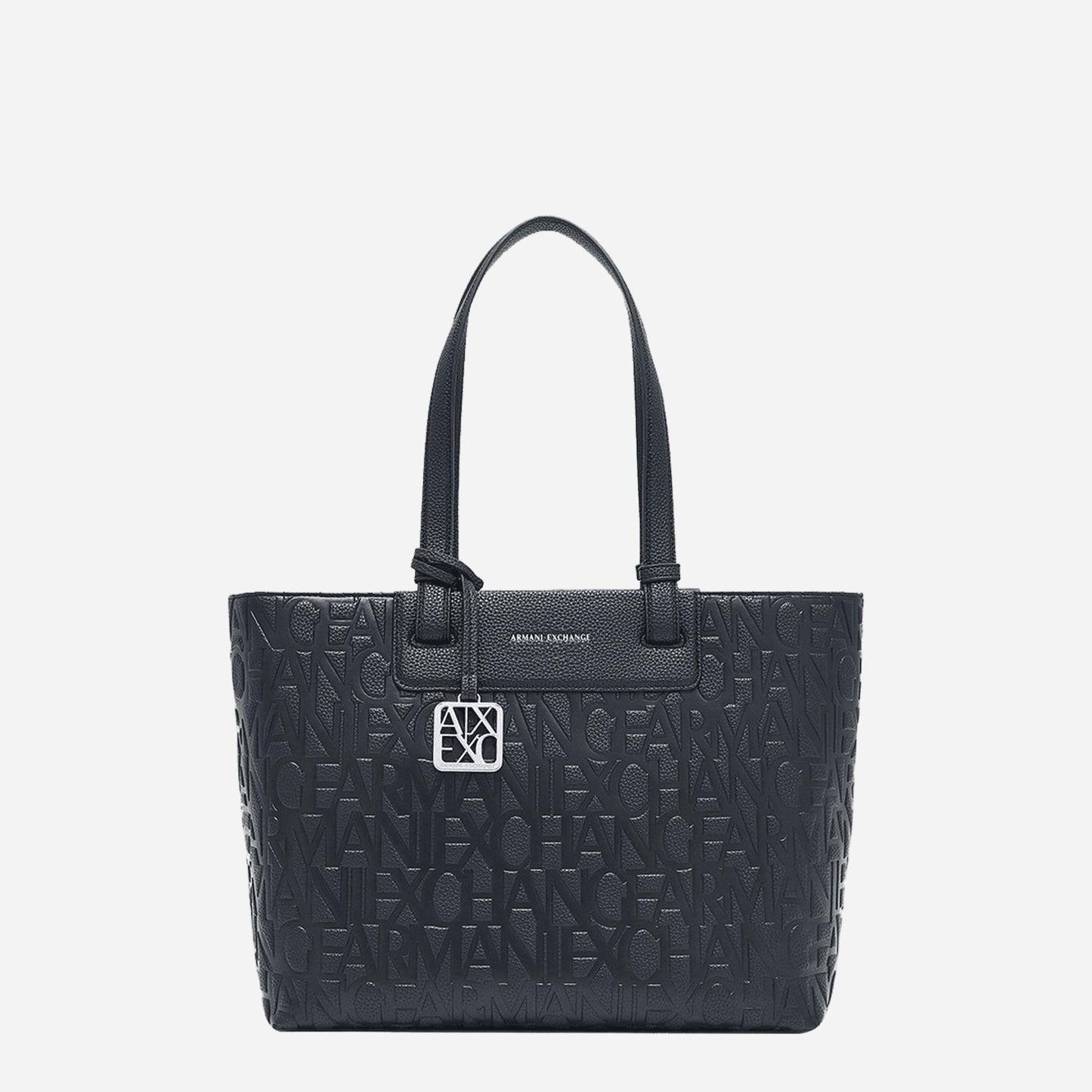 ARMANI EXCHANGE Borsa a mano in pelle BLACK 