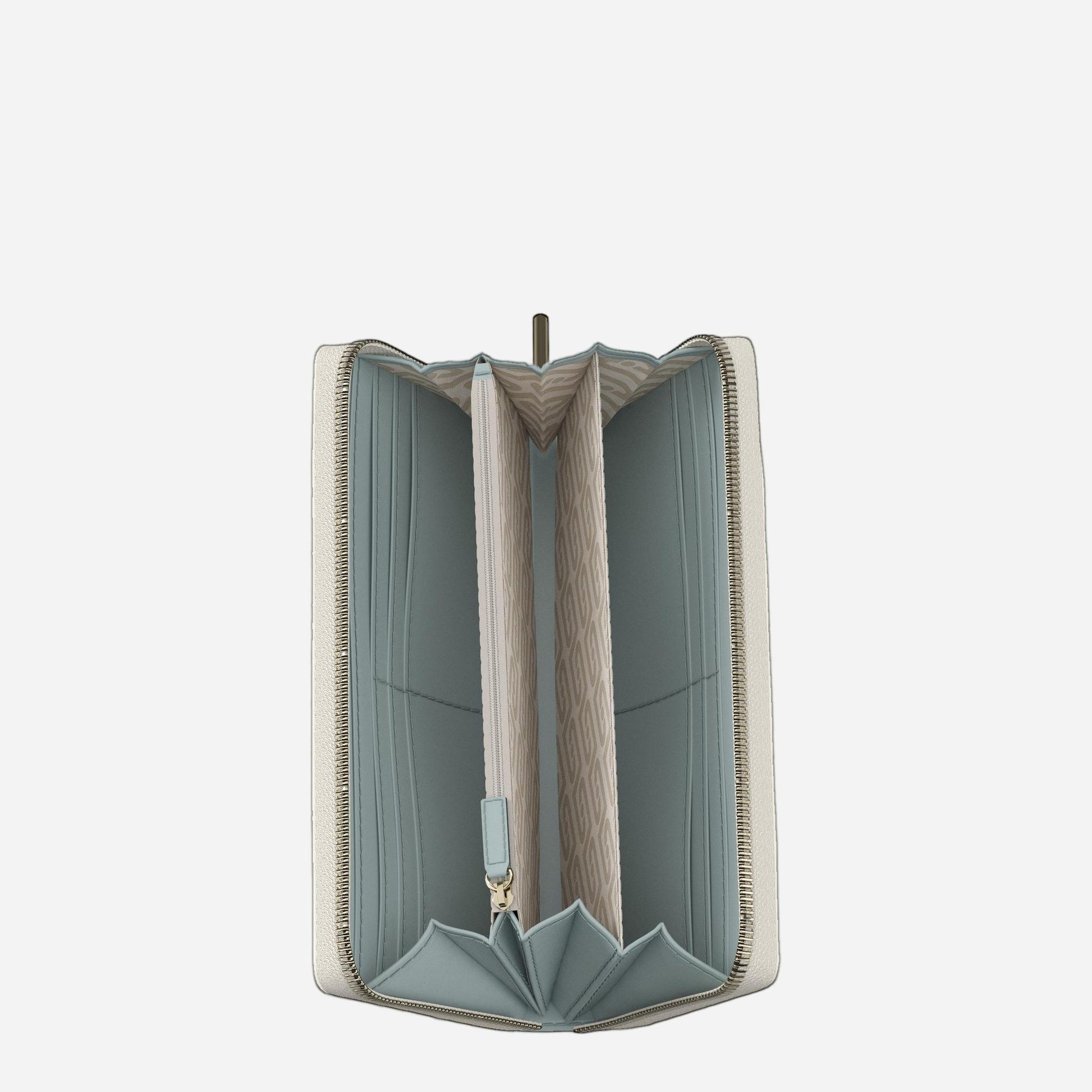 LIU JO Portafoglio grande monogram CREAM 