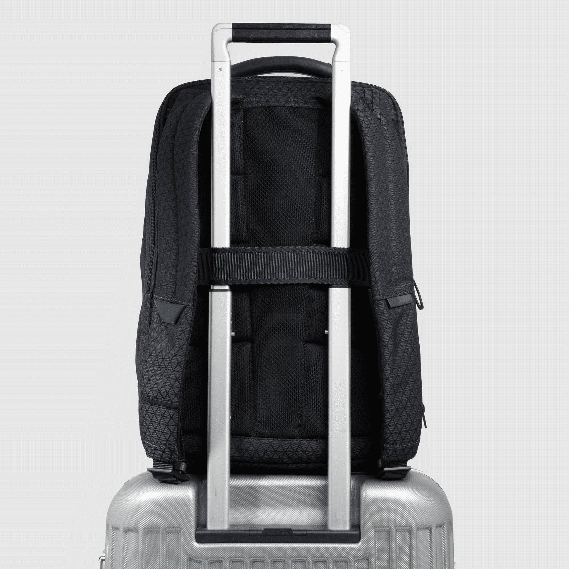 PIQUADRO Zaino da viaggio modulare porta pc e iPad® Blu 