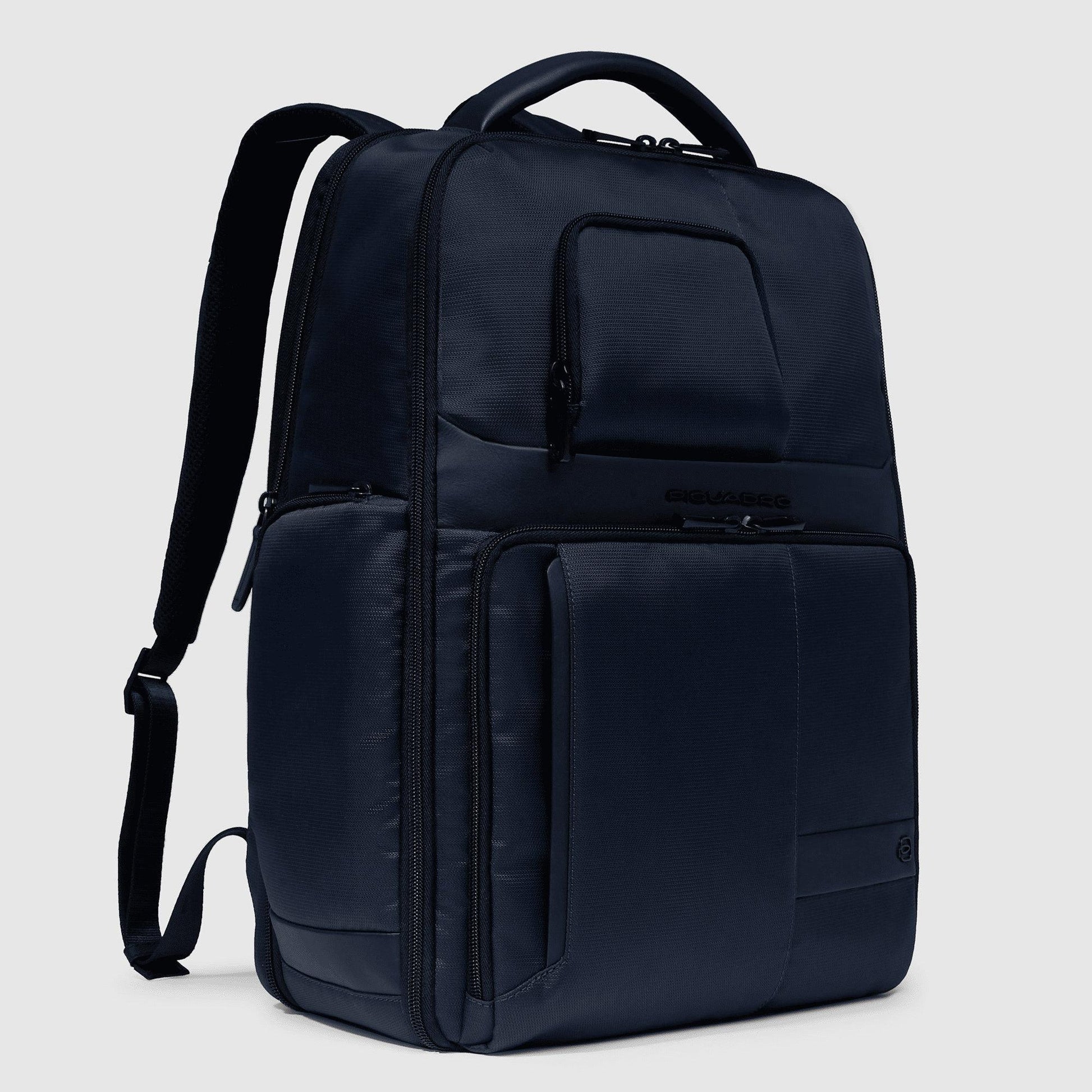 PIQUADRO Zaino da viaggio porta pc e iPad® Blu 