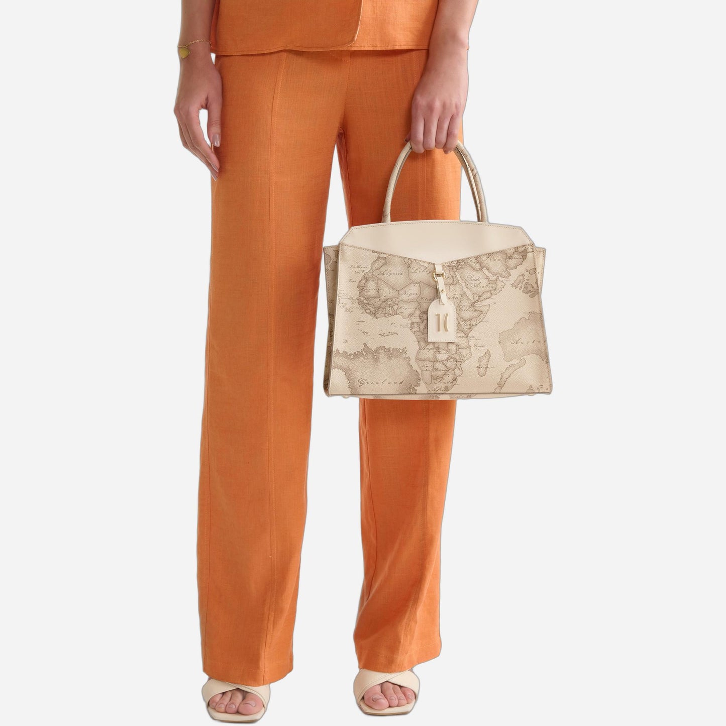 ALVIERO MARTINI Borsa a mano c/tracolla RAFIA 