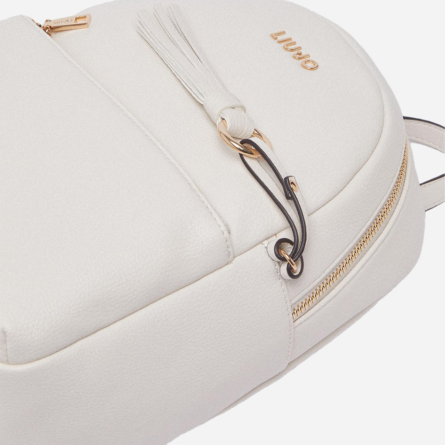 LIU JO Zaino medio con charm CREAM 