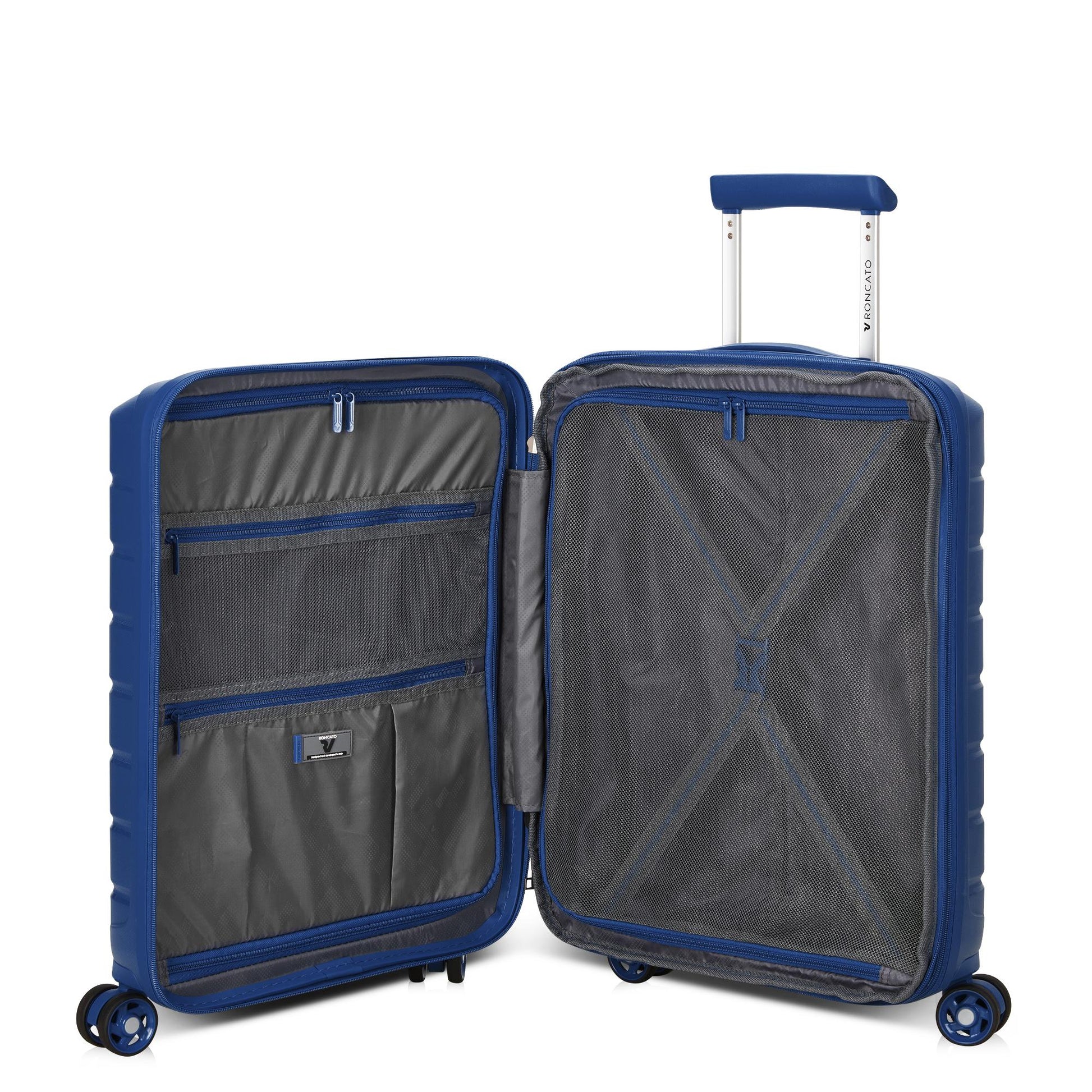 RONCATO Trolley Bagaglio a mano B-FLYING Blu notte 