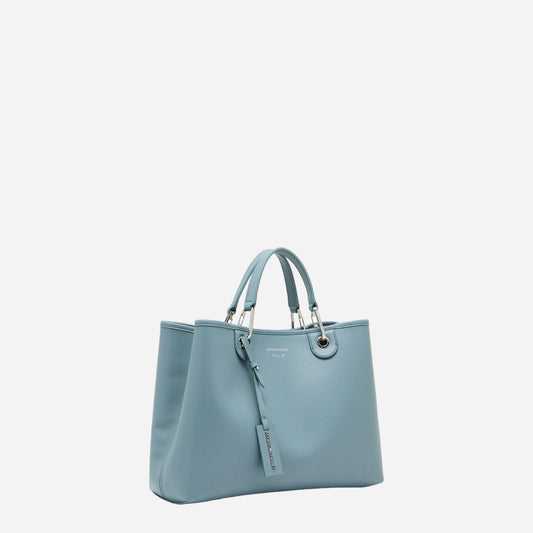 Emporio Armani SHOPPING BAG POLVERE/MOKA 