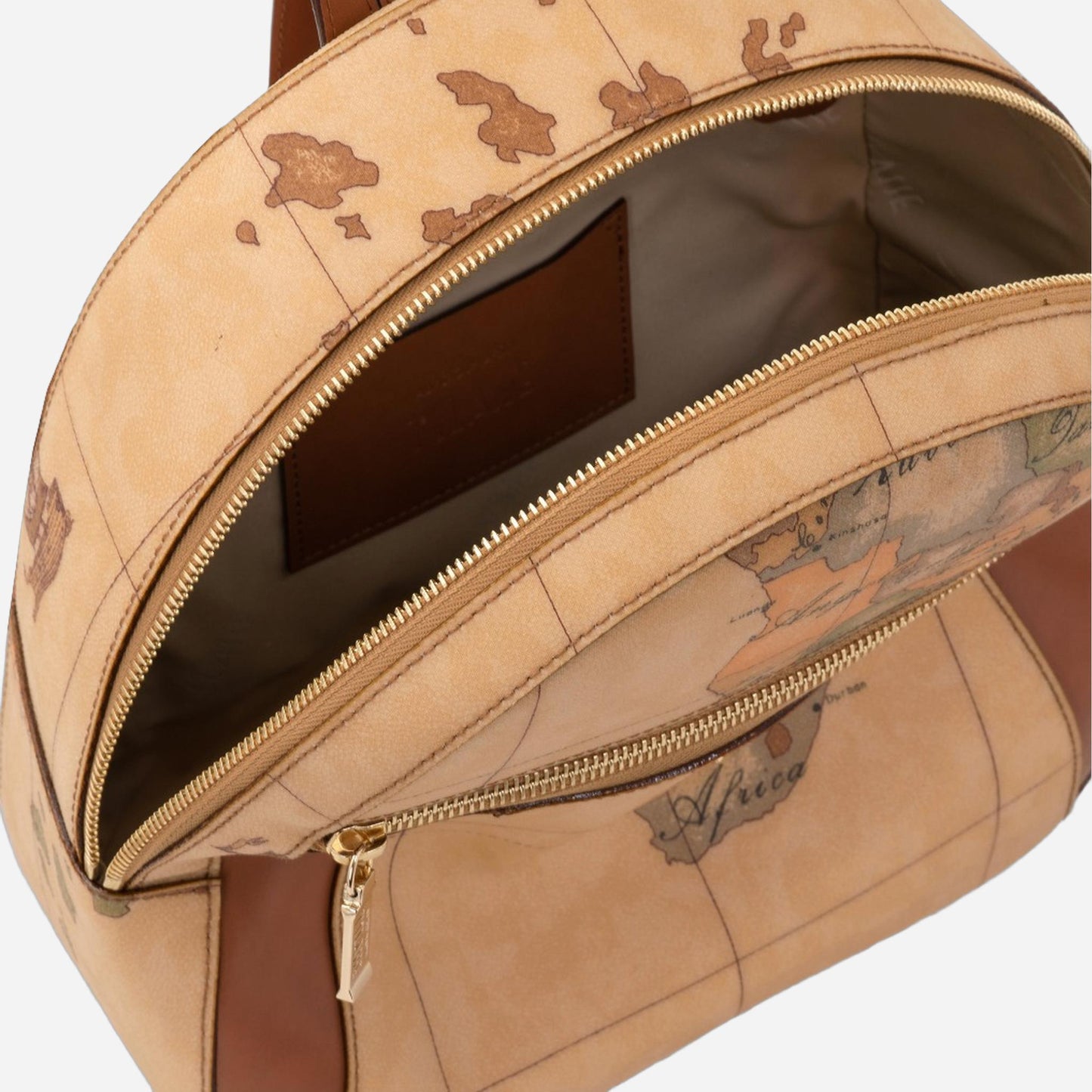 ALVIERO MARTINI Geo Classic zaino con inserti frontali in pelle Geo Classic 