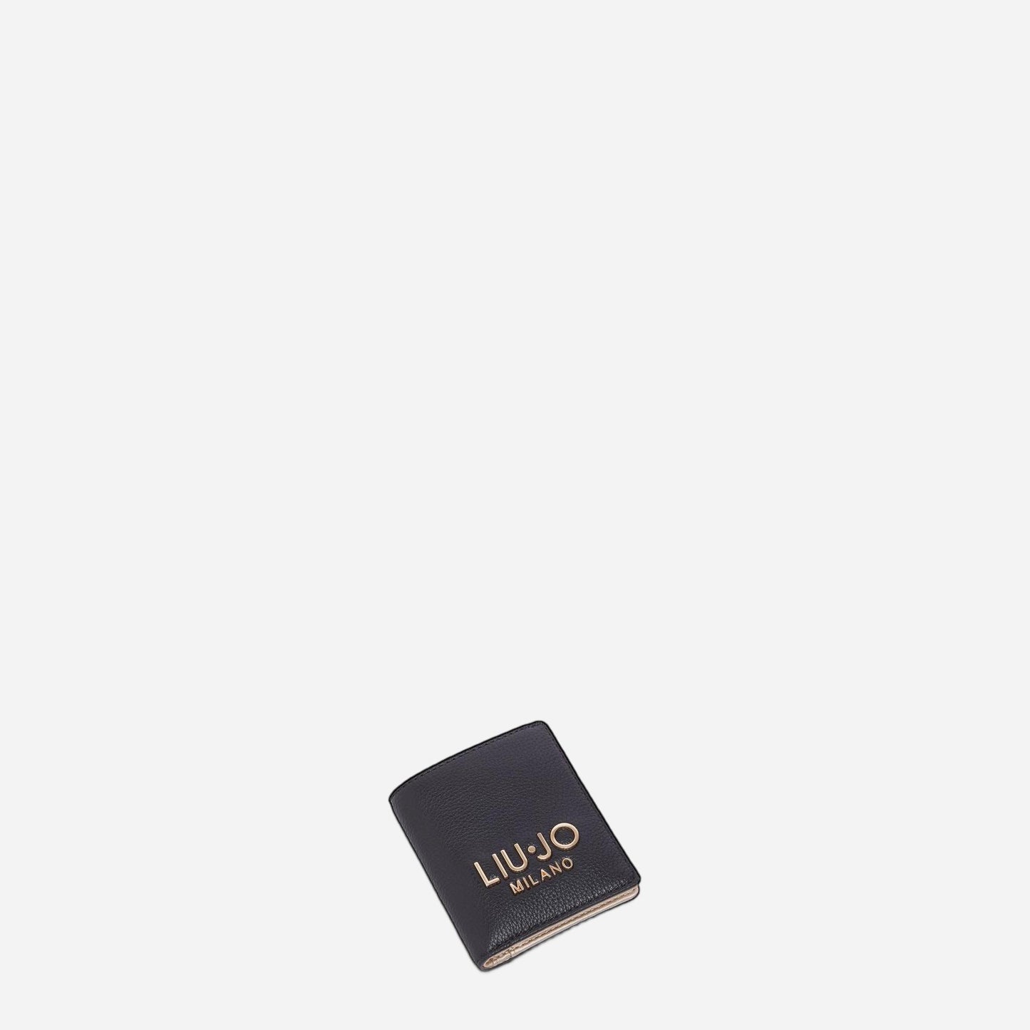 LIU JO Porta tessere con logo BLACK 
