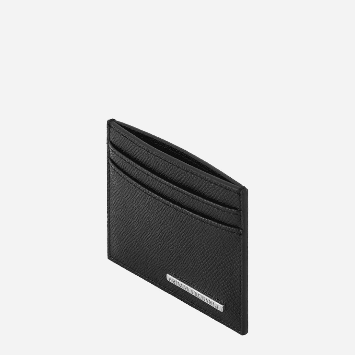 ARMANI EXCHANGE Portacarte in tessuto e poliuretano BLACK 