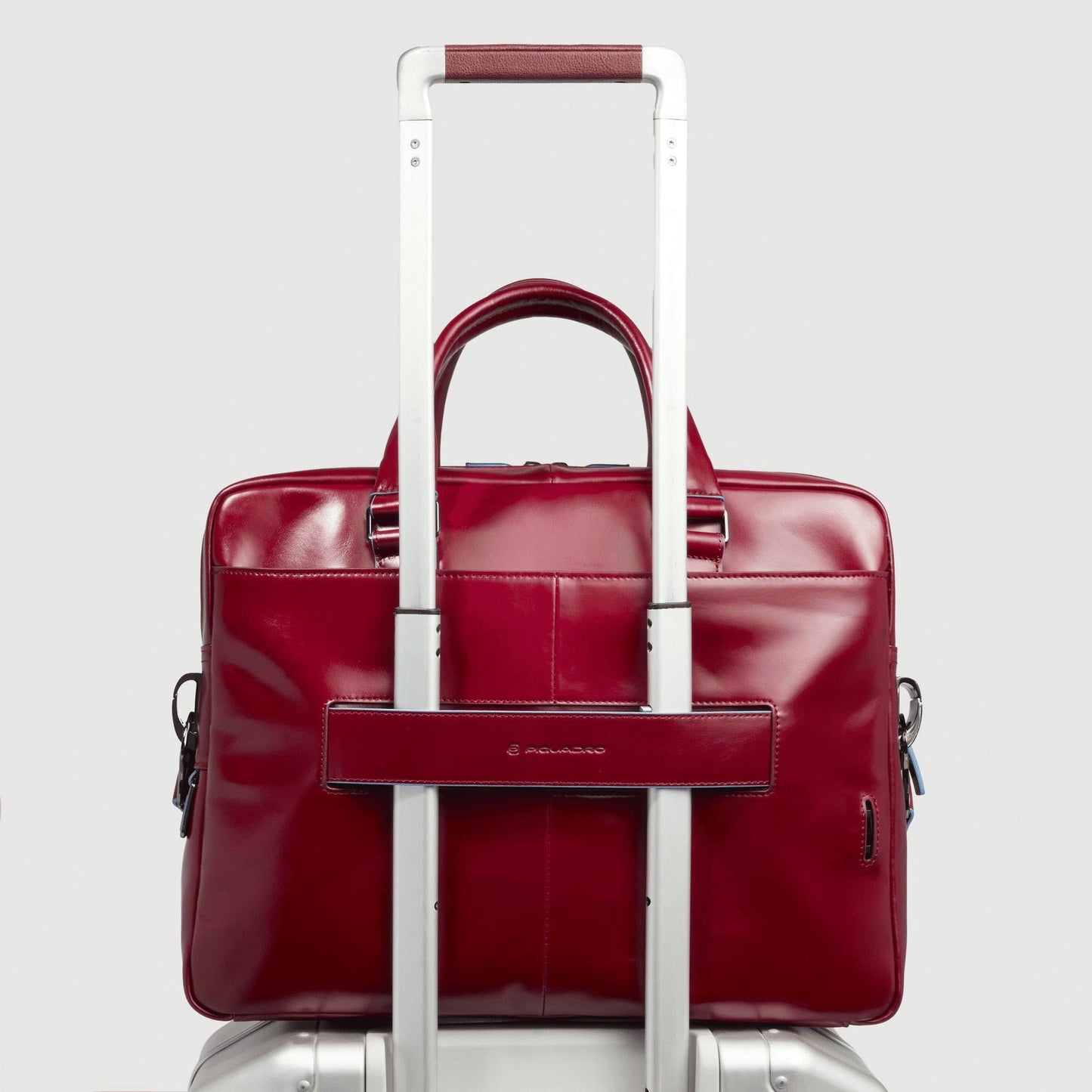 PIQUADRO Cartella sottile per computer e iPad®Pro 12,9" Rosso 